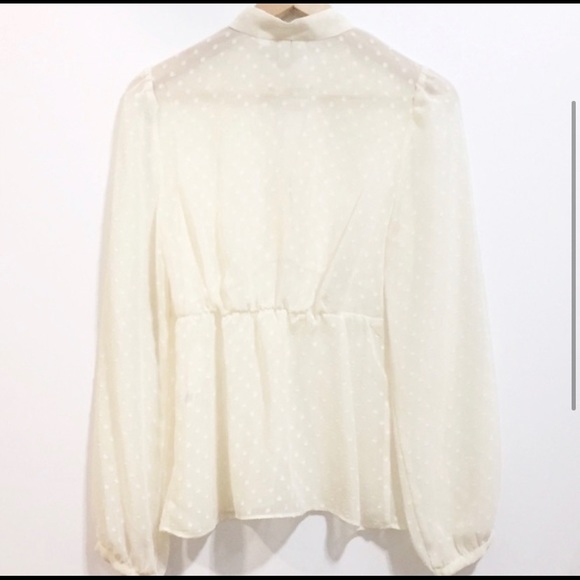 alice temperley sheer long-sleeved shirt - Picture 2 of 5